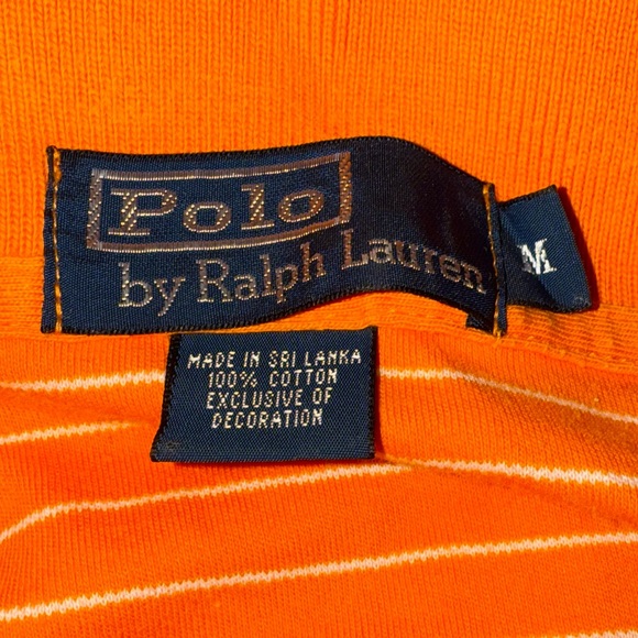 2 Orange Ralph Lauren Men’s Medium Regular Polo - Picture 8 of 10